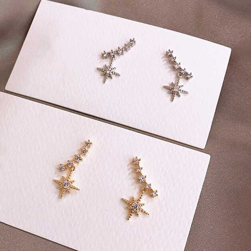 CAOSHI Exquisite Star Earrings for Wen Gracef La Wedding Accories with Brilliant Cubic Zirconia Fashion Fem Jewelry Y251210
