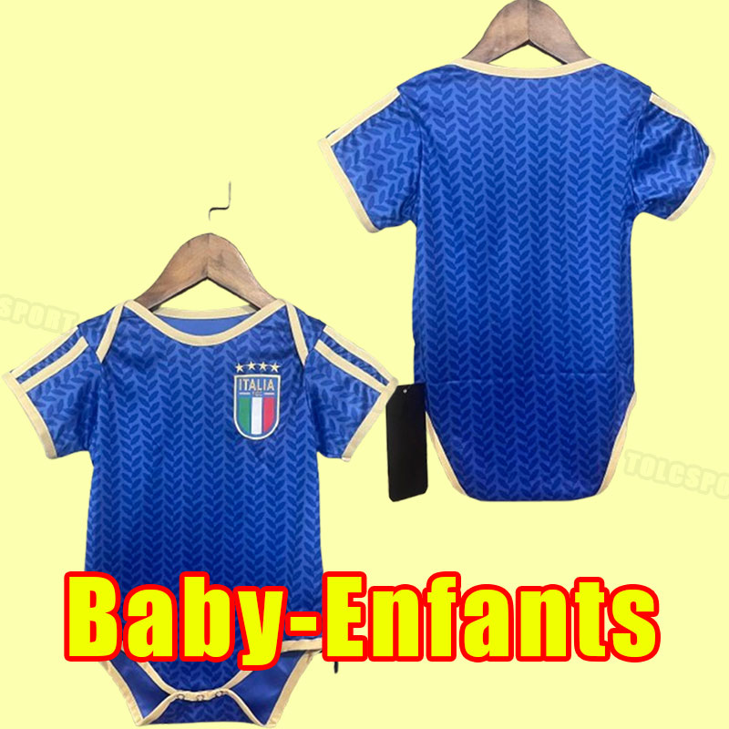 Baby Enfants Italy 26 27 BONUCCI soccer Jerseys 2026 2027 home INSIGNE Italia VERRATTI CHIELLINI CHIESA BARELLA FOOTBALL SHIRTS child kids kits