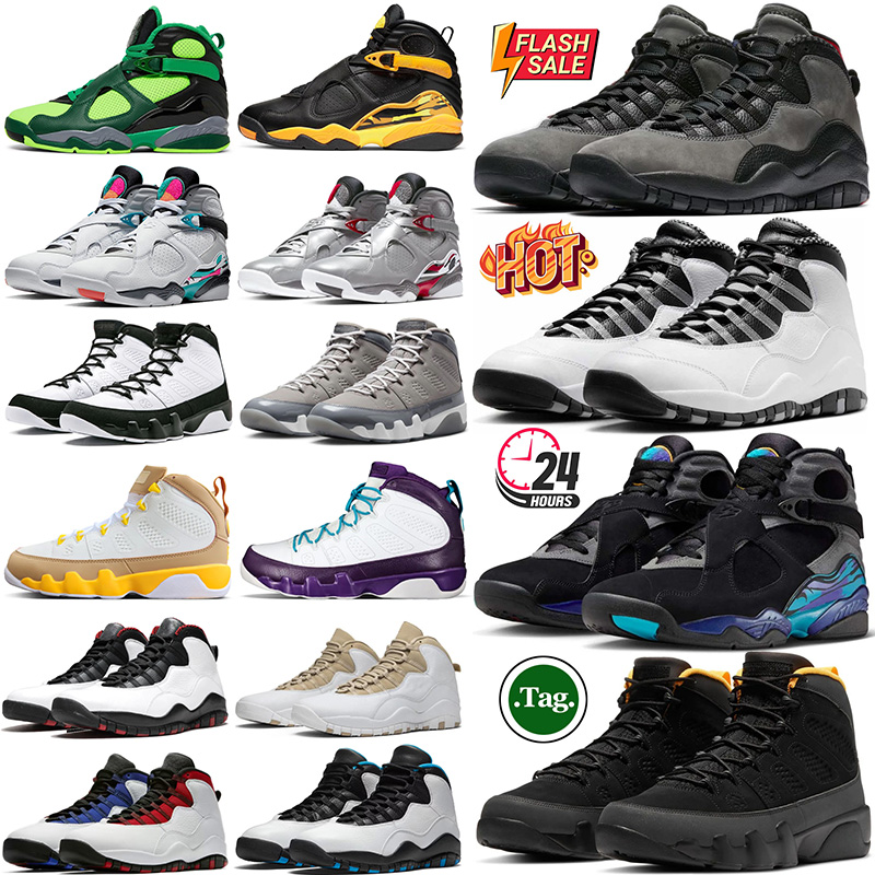 10s shadow steel 8s aqua basketball shoes 9s Space Jam men 8 South Beach 9 Cool Grey Fire Red 10 Linen Stealth Chicago mens trainers