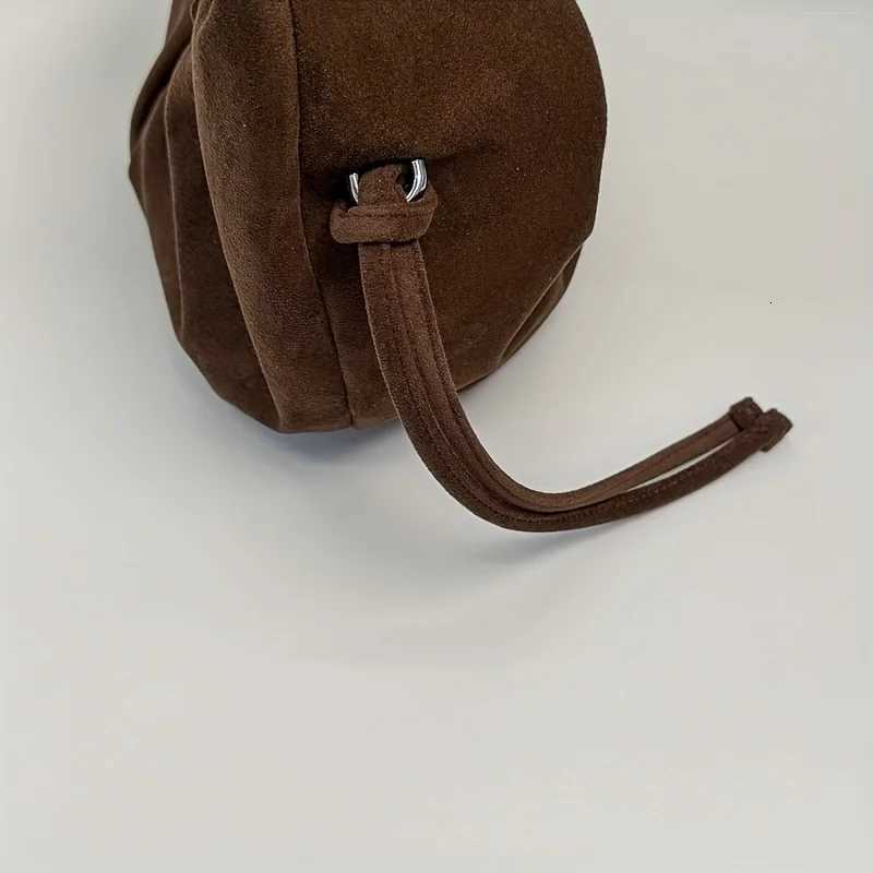 Suede Leopard Print Saddle Bag for Wen Trendy Autumn and Winter Fi Underarm Bag Large Capacity Handbag Y251211