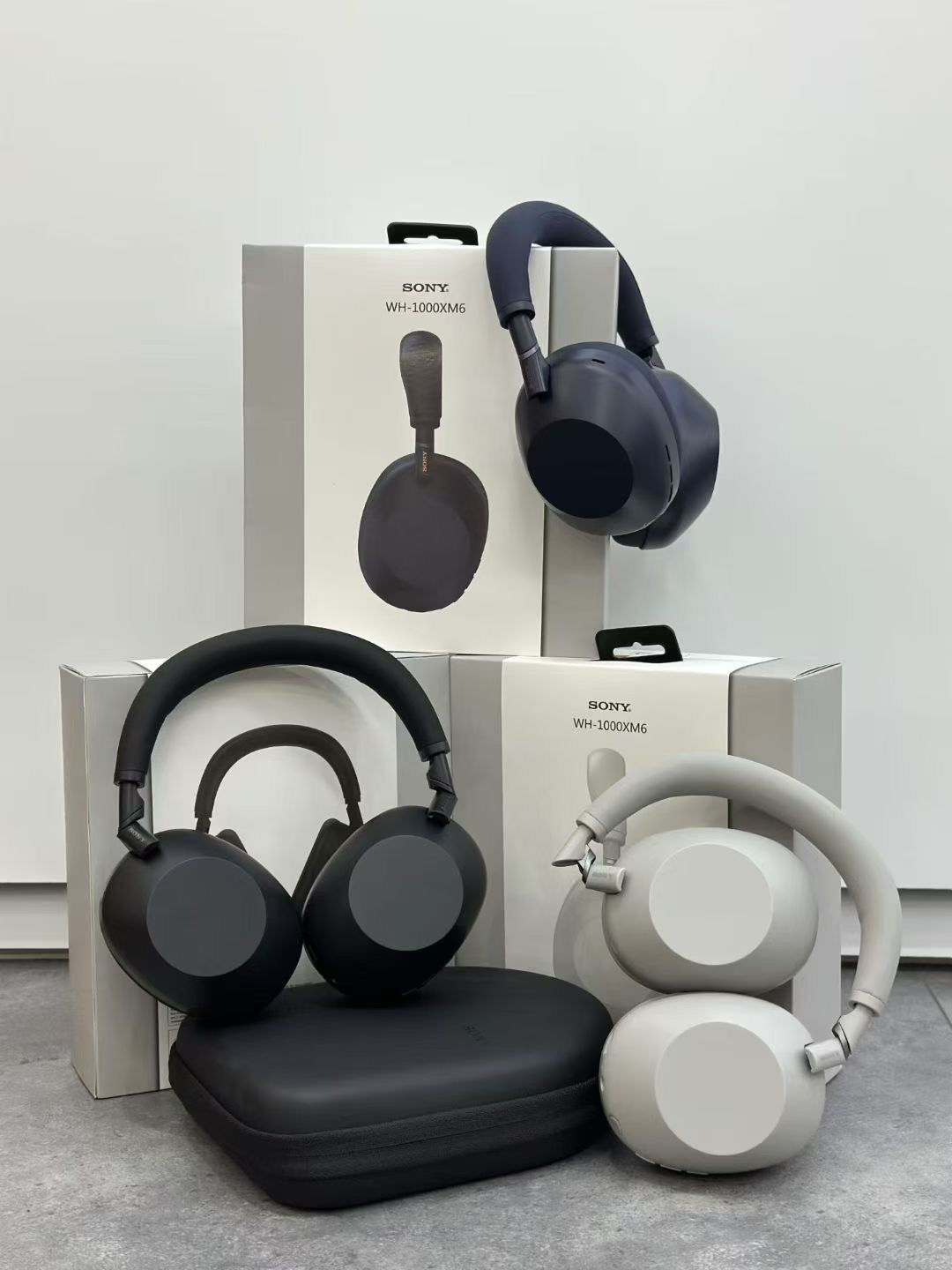 NEWEST High-quality WH-1000XM6 WH 1000XM5 1000 XM4 headset for Sony Headband Bluetooth Earphones True stereo Wireless Headphones factory headsets Earphone Gaming