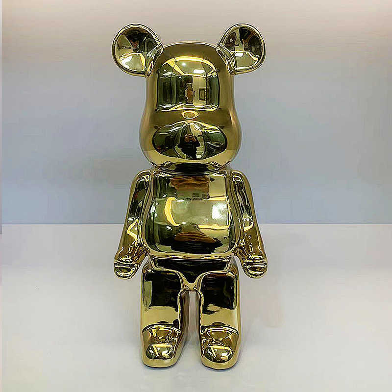 Violent Bear Figurine Money Box Home Living Room TV Cabinet Wine Cabinet Entrance Decoration Trendy Toy T251211