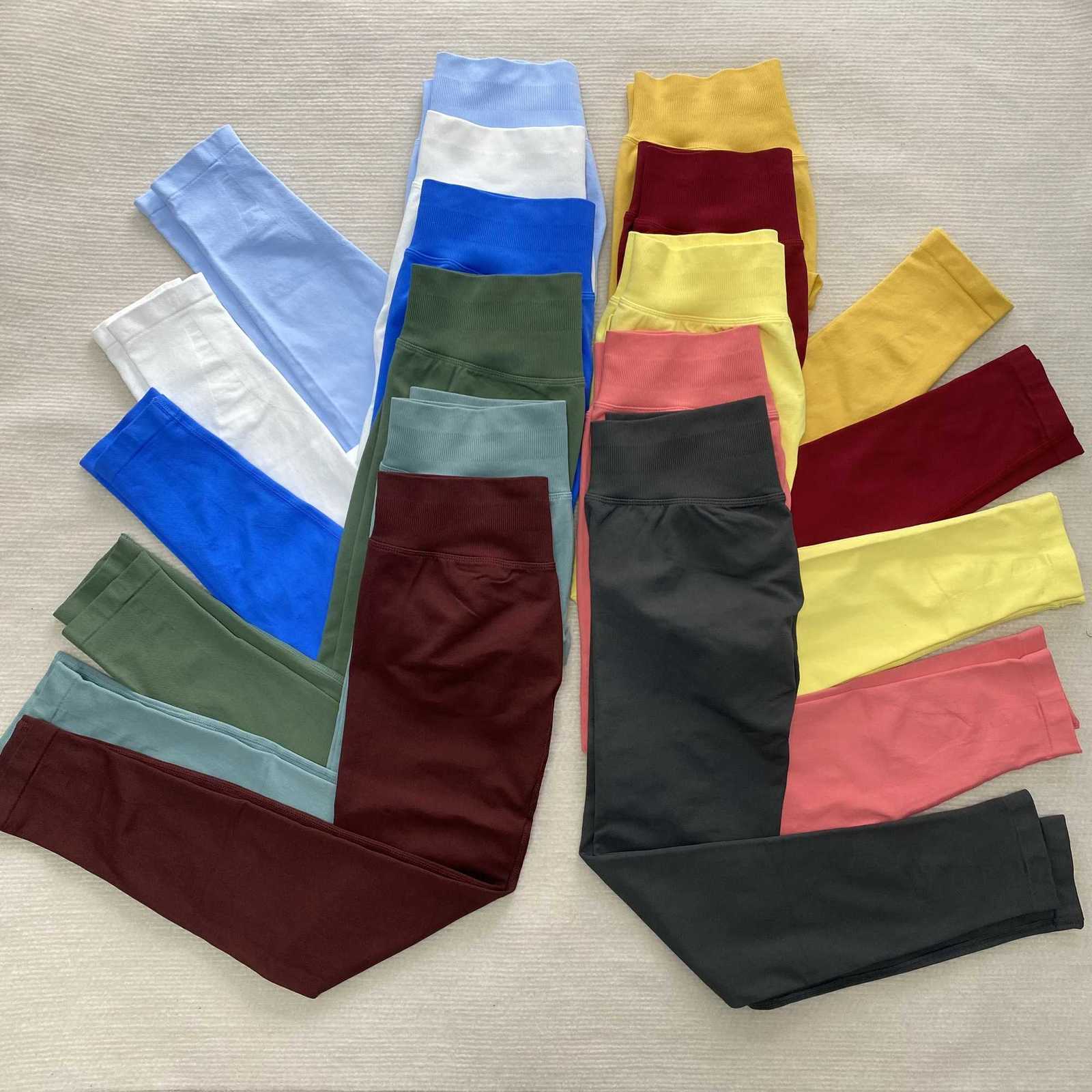 Womens fitness impact leggings high-elastic cycling and running sports leggings gym yoga long pants Peach-bottom leggingsT251211