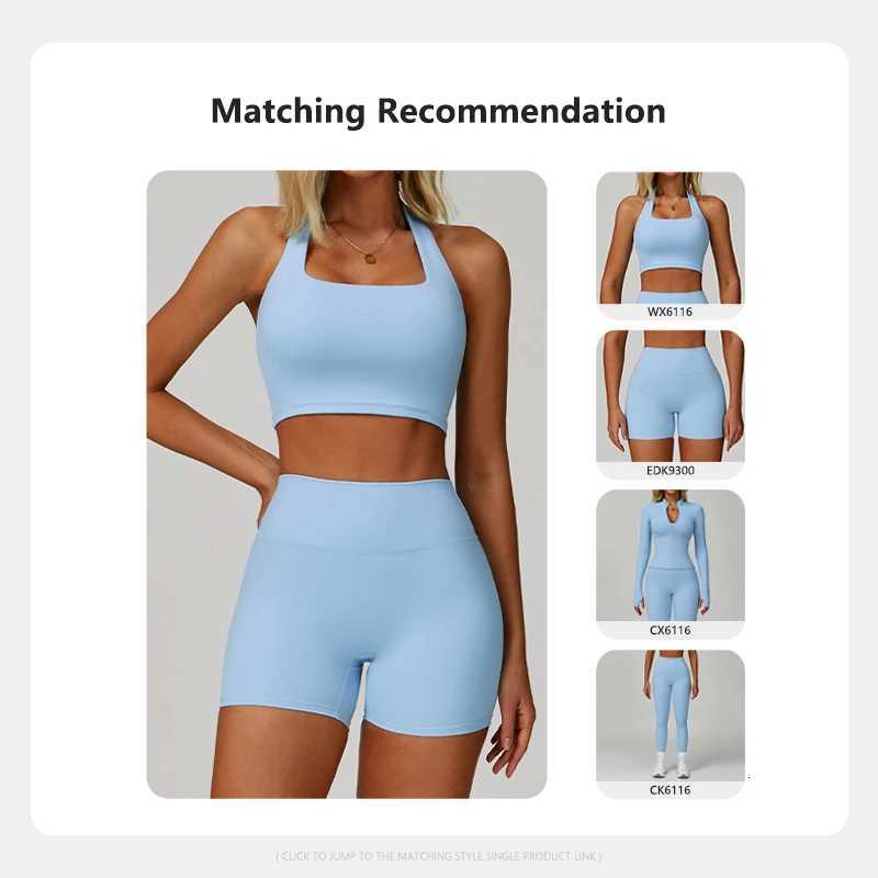 Hearuisavy 2Pcs Sport Bra Women Sets High Waist Quick-Drying Breathable Yoga Clothing Casual Shockproof Fitness Top Workour SuitT251211