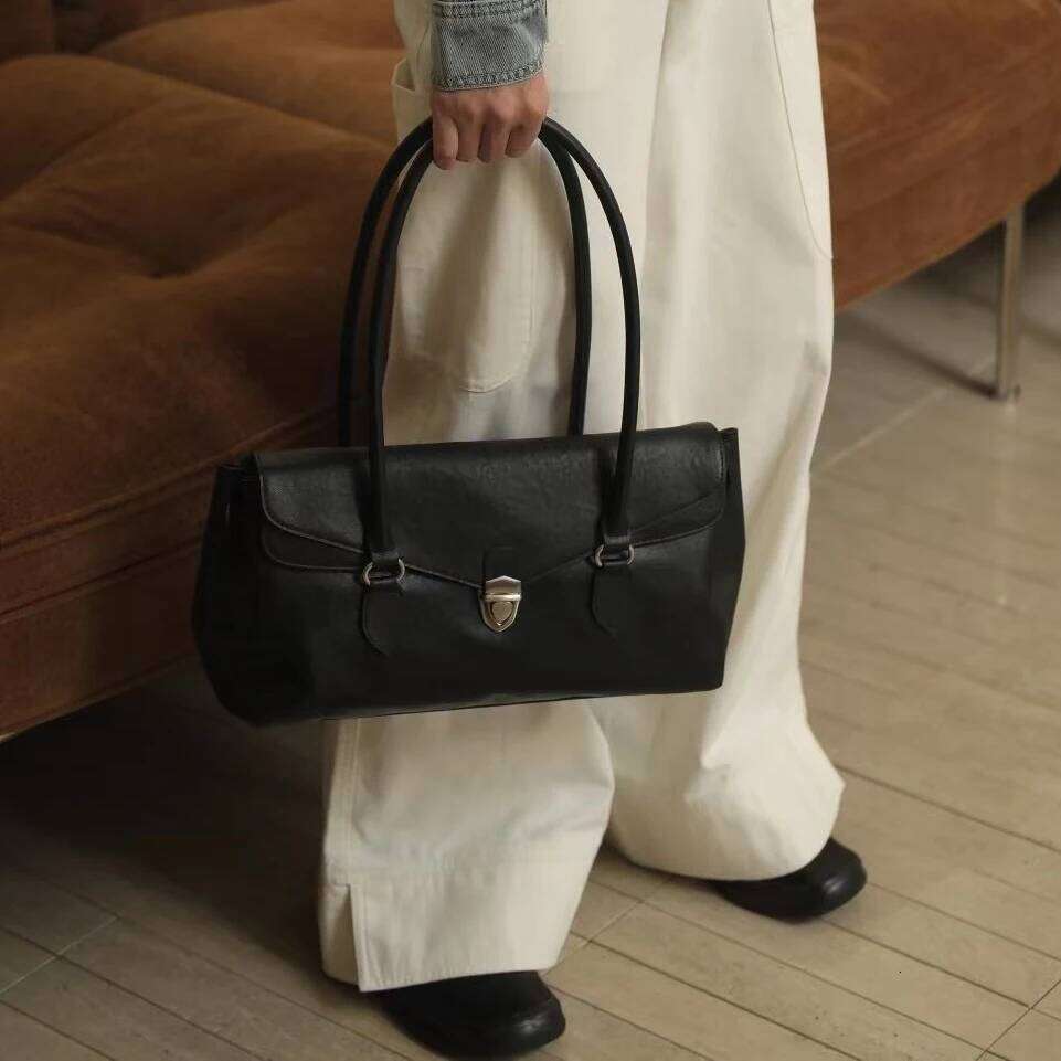 Luxury bag designer shoulder bag handbag Hobo bag design personalized top-level cowhide retro armpit new niche design soft leather large capacity high