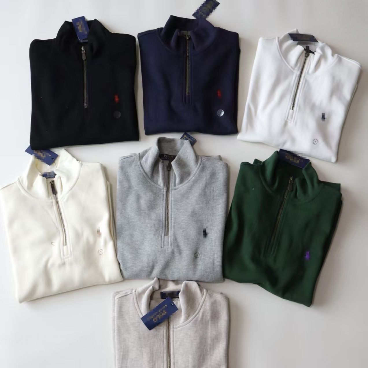 Polo Sweater Men Qu… - image