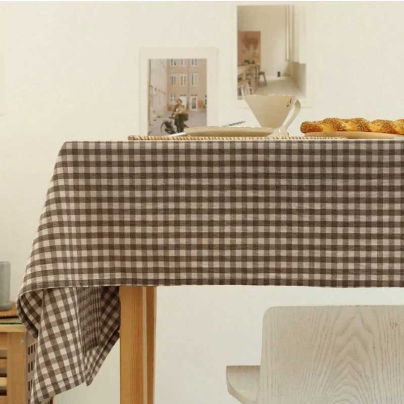 Checkered Tablecloth Kitchen Wedding Holiday Table Decoration Tablecloth Outdoor Picnic Tablecloth H251211