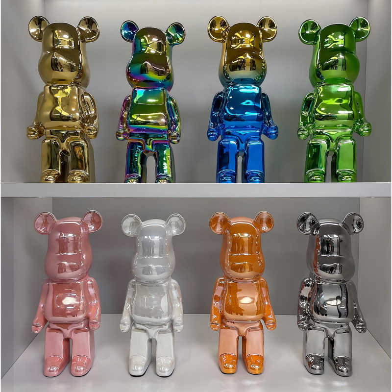 Violent Bear Figurine Money Box Home Living Room TV Cabinet Wine Cabinet Entrance Decoration Trendy Toy T251211