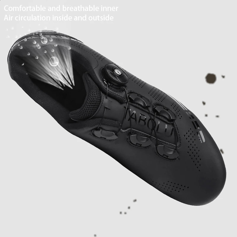 LiXingMing Cycling Shoes Road Bike Men Racing Contest SelfLocking Speed Bicycle Sneakers Women Spd Cleats Cycling Footwear 251024ww