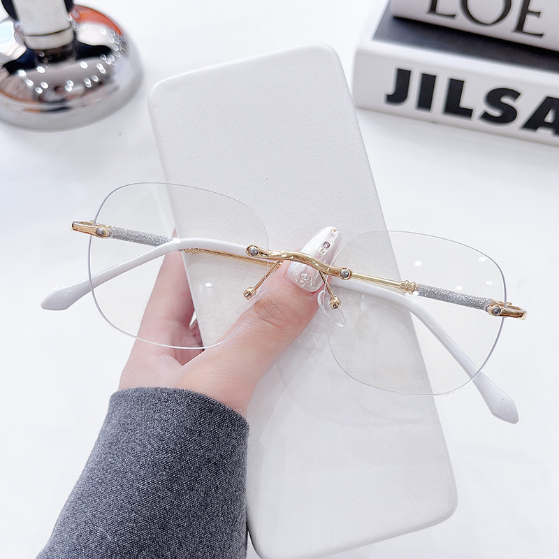 Womens Eyeglasses Square Frames All Day Every Situation Glasses Photochromic Blue Light Filter Ultra For the Digital Workspace HomeLightweight Sunglas