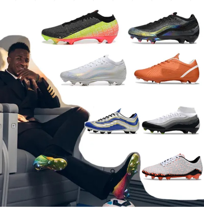 Kids Shoes Shock 95 Mens Hypervenom phant0m Soccer Cleats Hypervenom Black Ronaldo Vapro 1 Chrome Boots FG Silver Pack Youth Soccer Shoes Safari Football Shoes