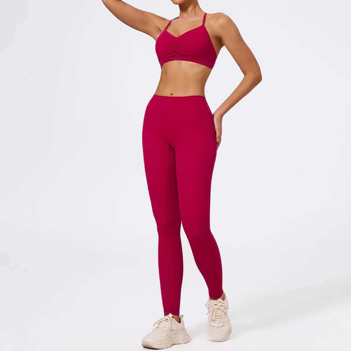 Hearuisavy 1/3PCS Woman Tracksuits Sport Pant Sets Female Push Up Workout Bra Fitness Yoga Top Running Cycling Breathable ShortsT251211