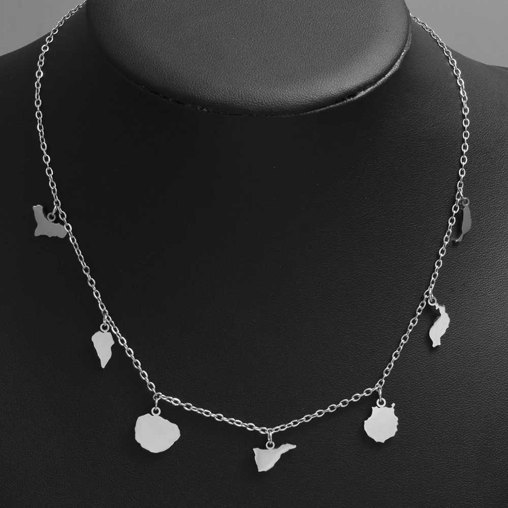 Spain Canary Islands El HierroLa PalmaLa GomeraTenerifeGran CanariaFuerteveturaLanzarote Necklaces Women Jewelry 545062 M251211