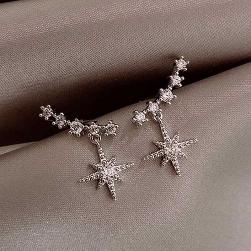 CAOSHI Exquisite Star Earrings for Wen Gracef La Wedding Accories with Brilliant Cubic Zirconia Fashion Fem Jewelry Y251210