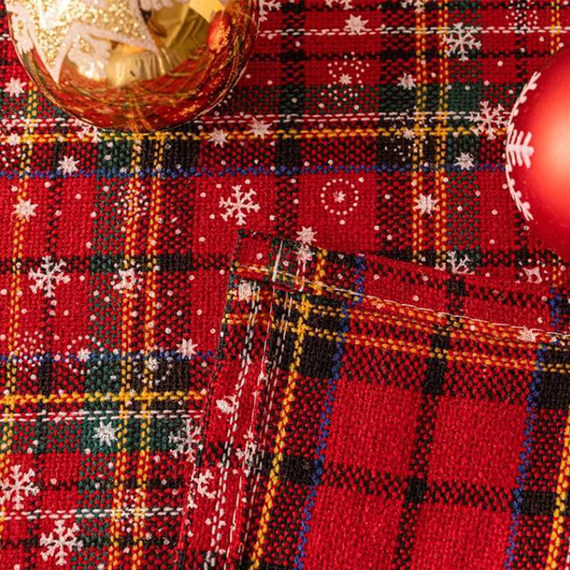 2025 Christmas Tablecloth Suitable For Holiday Parties Banquets Restaurants Kitchen Decoration H251211