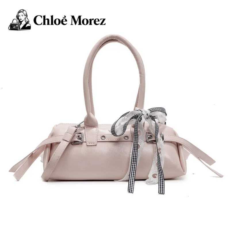 Fiable Ladies Bow Tie Single Shoder Crossbody low Bag PU Leather Trendy Wens Handbag Y251211