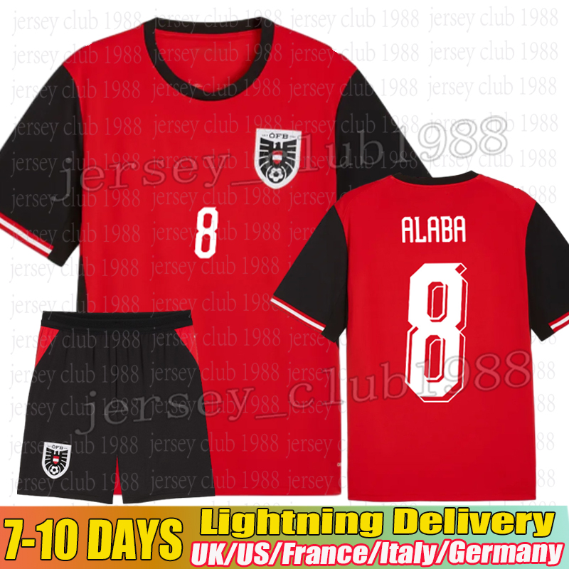 Austria Jersey 2026 Alaba Laimer Sabitzer Seiwald Soccer Jersey Arnautovic Football Shirt