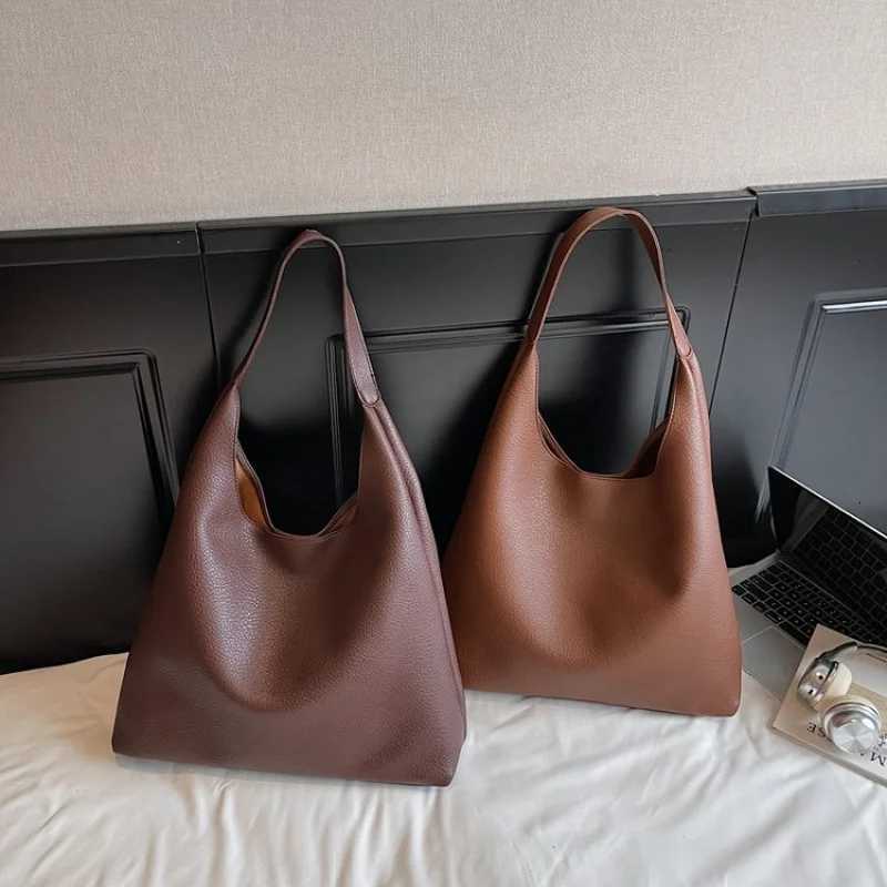 Modern-elegant 2025 New Ladies Luxury Brand Leather Tote Bag Famous Designer Popar Casual Elegant Y251211