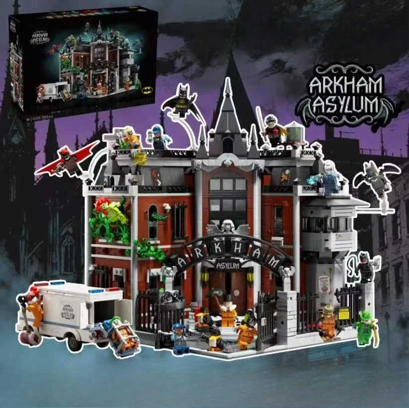 Compatible with LEGO Super Heroes Batman Arkham Asylum 76300 Boys Building Block Toy Gift W251211