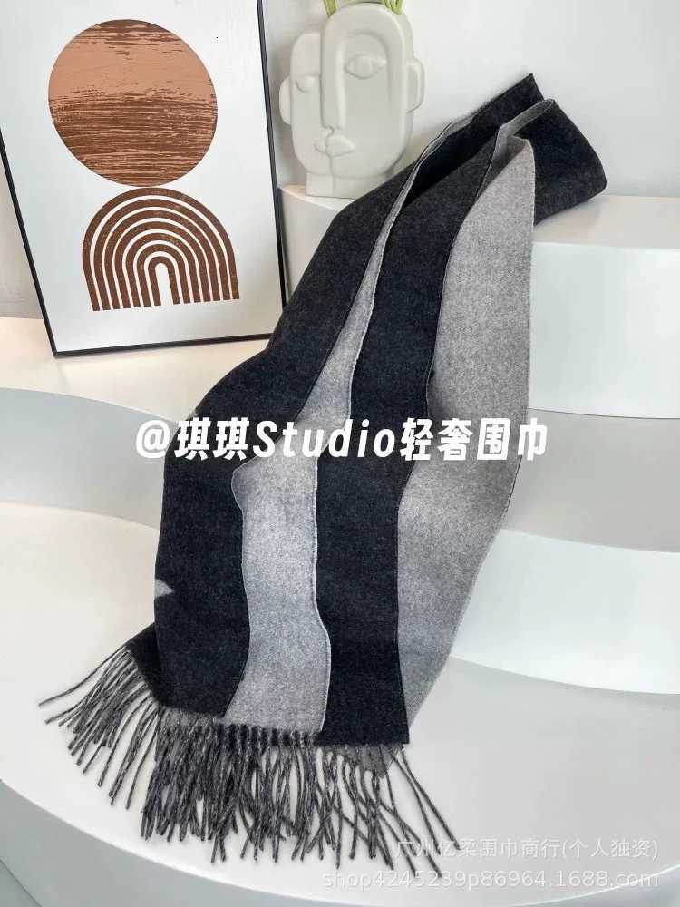 Luxury Design Fashion Men Women Scarf Long Warm 100 Wool High Quality Winter Scarf Cashmere Scarves ladies Shawl Wrap Pashmina Y251211