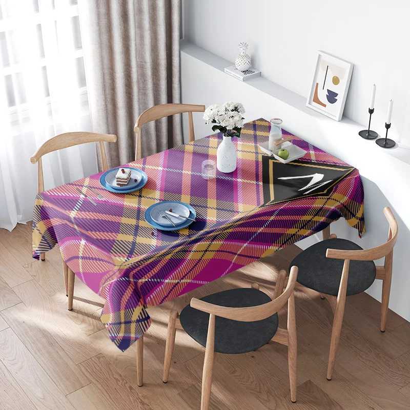 Waterproof Tablecloth Vintage Floral Rectangle Table Cover Home Decor Kitchen Dining Party Table Topper Backdrop H251211