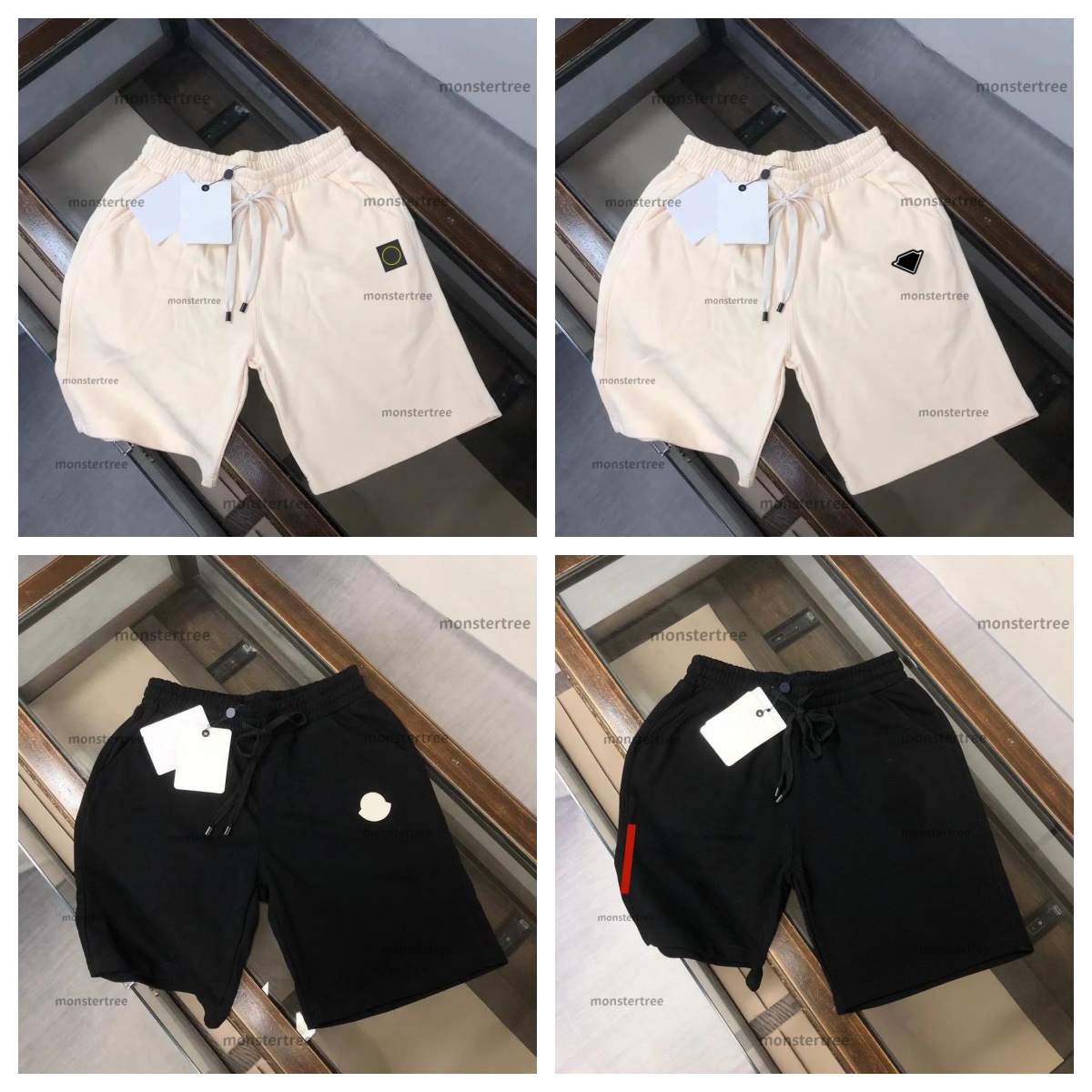 Men's Fashion Shorts New colorful shorts designer trendy letter laminated printed beach pants loose oversized casual pure cotton shorts