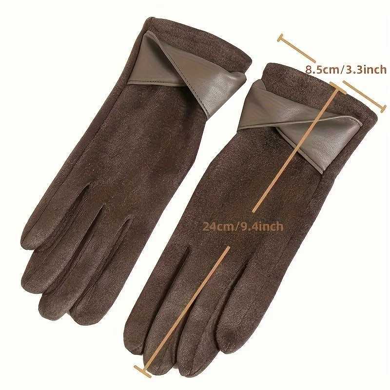 Ladies elegant winter Gloves - Warm and stylish gloves ladies accessories suitable for shopping and outdoor activities Y251211