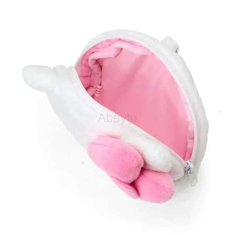 Sanrio HelloKitty Cinnamoroll Telescopic keychain Cartoon mymelody Coin Purse Zipper Coin Wallet Credit Card Drivers License Key Bag H251211