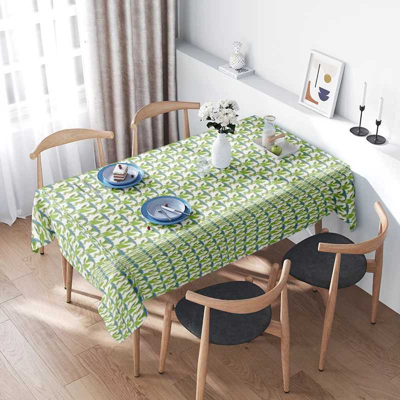 Tablecloth Floral Vintage Farmhouse Kitchen Dining Table Cover Rustic Decor Modern Design Patterned Table Linens Home Party Even H251211
