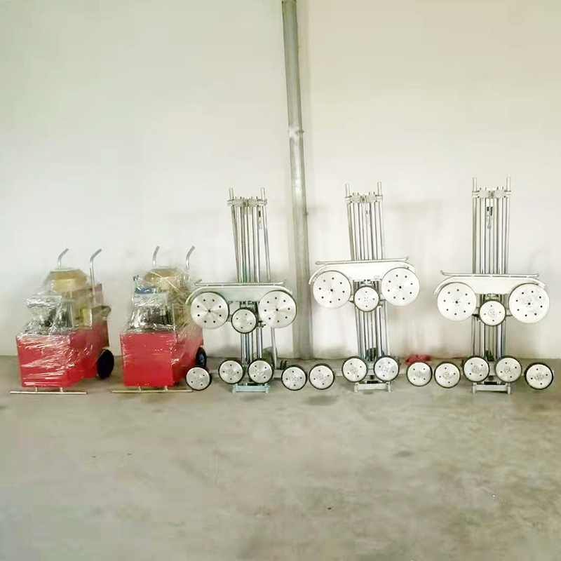 Stone Diamond Wire Saw Cutting Machines For Reinforced Concrete Cutting