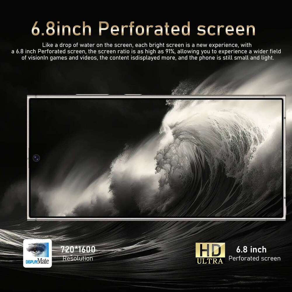 Renowned brand designer niche super Android smartphone inch GB RAM TB ROM dual card phone Google