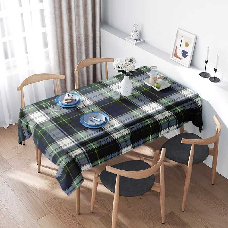 Waterproof Tablecloth Plaid Pattern Dining Table Cover Washable Rustic Farmhouse Kitchen Table Decor Party Wedding Table Runner H251211
