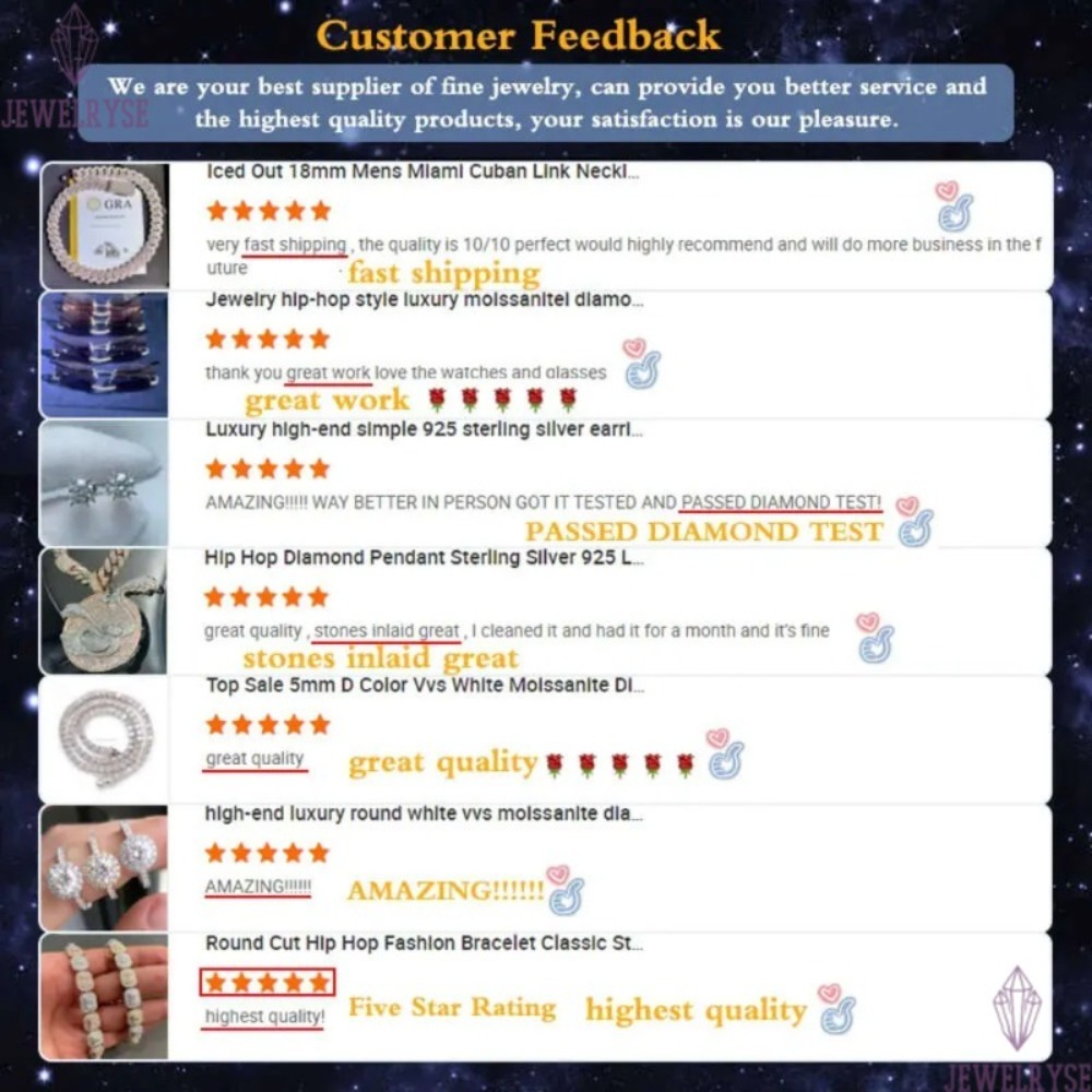 Necklace necklace moissanite chain Wholesale Stainless Steel Mens Cuban Link Chain Necklace 14k Rose Gold Thick Miami Cuban Chain