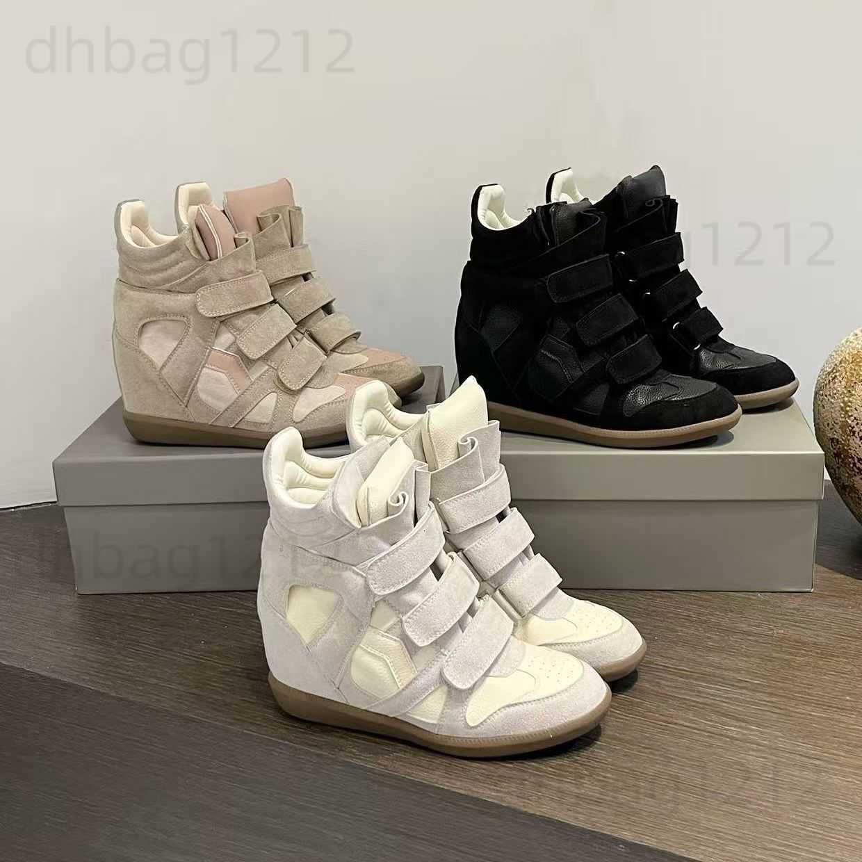 Women height increase boots winter hot sale black genuine leather real bekett suede wedge sneakers woman fashion show shoes red marants high quality T251211