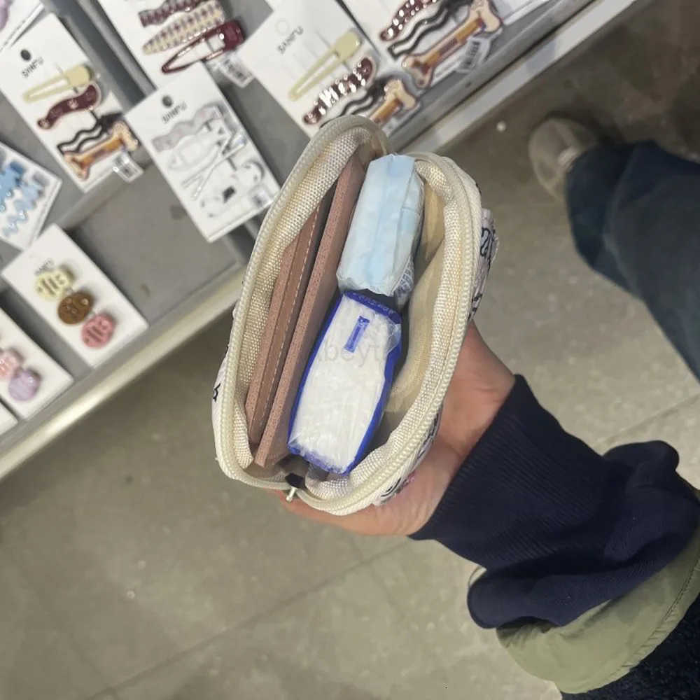 Sanrio Hello Kitty Cartoon Wallet Anime Purse Card Holder Coin Pouch CCD Storage Bag Sanitary Napkin Organizer Makeup Case Gifts H251211