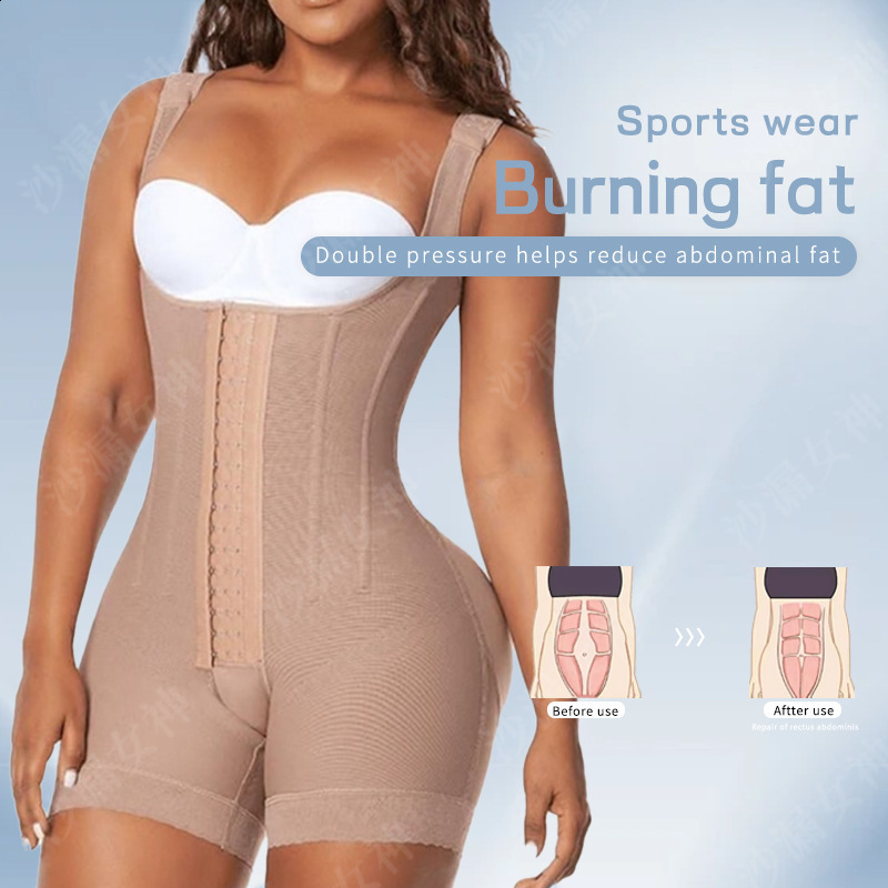 Fajas Colombiana Girdles Shapers Postpartum BBL Shapewear Thigh Slimmer Body Sculpting Hourglass Concealor Flat Belly Corset 241231