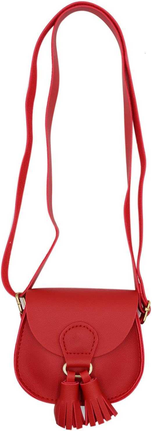 rls Toddler Mini Shoulder Purse Crossbody Bag with TasselM251211