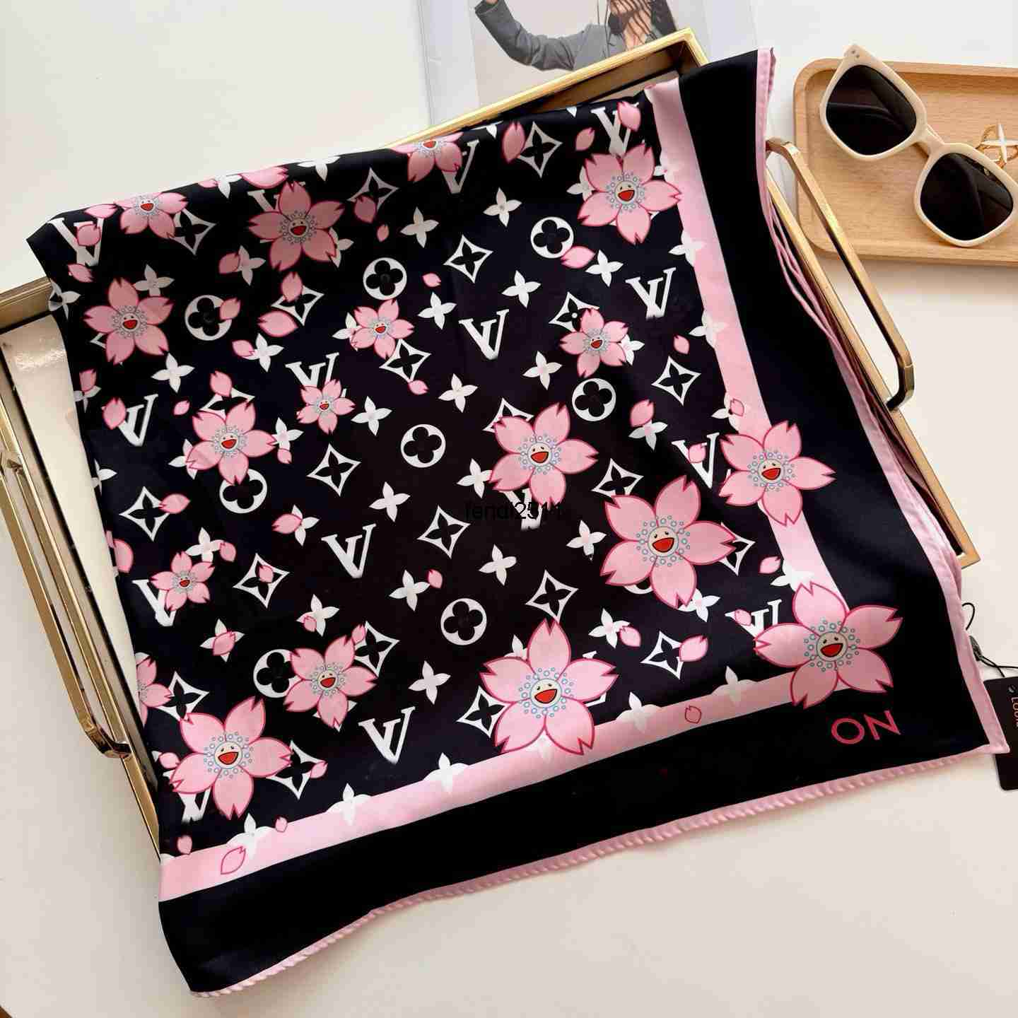 Scarves Cherry Moti… - image