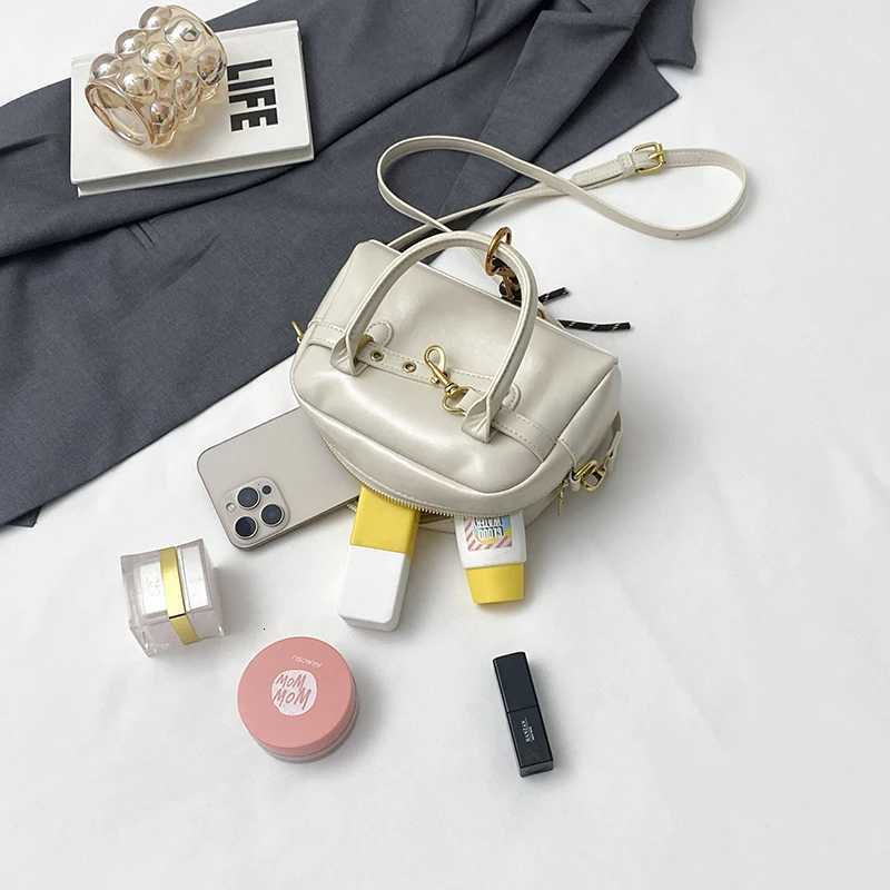 MOODS Mini Bost Top-handle Bags For Wen 2025 Luxury Designer Purses And Handbags Small Shoder Crossbody Bag With Pendants Y251211