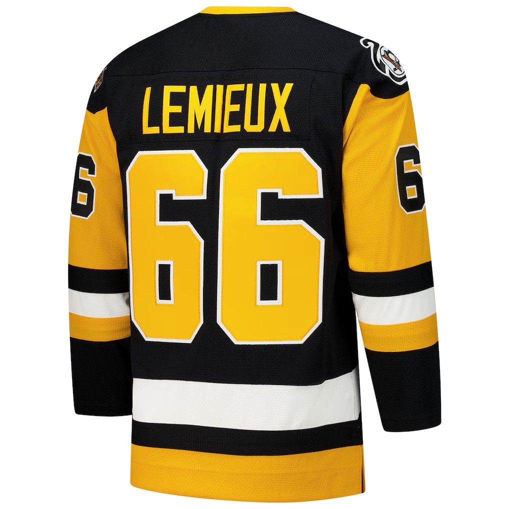 Hockey Jerseys Mario Lemieux 66 Jersey Black And White Color Size M-XXXL Stitched Men's Throwback Jersey