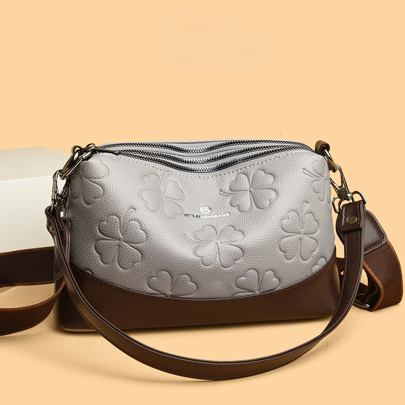 Mommy Soft Leather Shoulder Bag for Women Large Capacity Embossed Designer Tote High Quality Elegant Handbag 1100368158