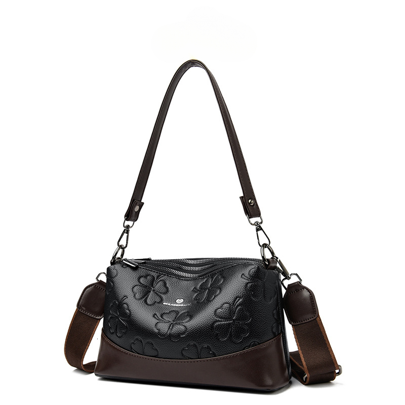Mommy Soft Leather Shoulder Bag for Women Large Capacity Embossed Designer Tote High Quality Elegant Handbag 1100368158