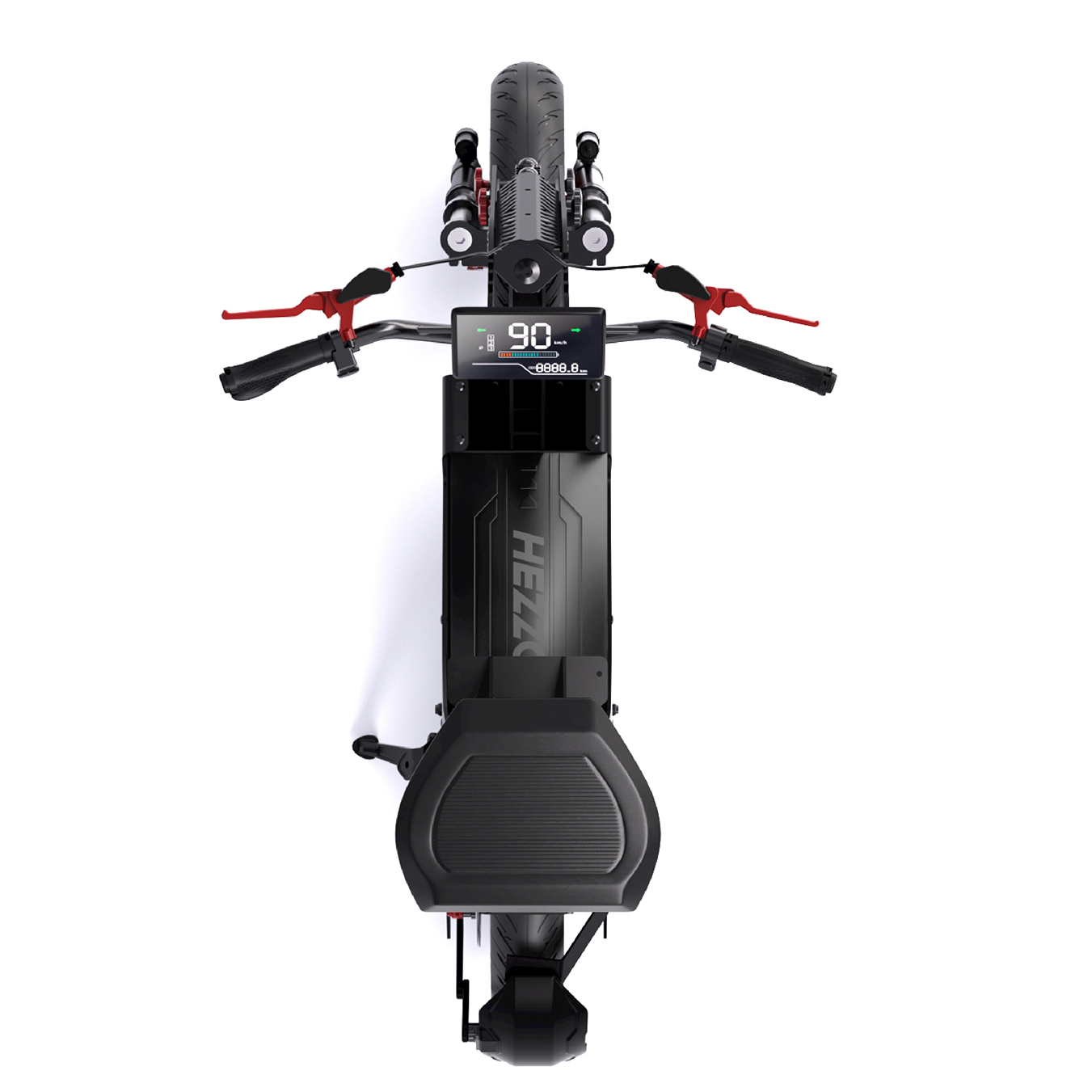 HEZZO F8 Escooter 72V 10000W Powerful 16Inch Electric Scooter 62Mph 50Ah 21700 93Miles Foldable Offroad Scooter With Seat