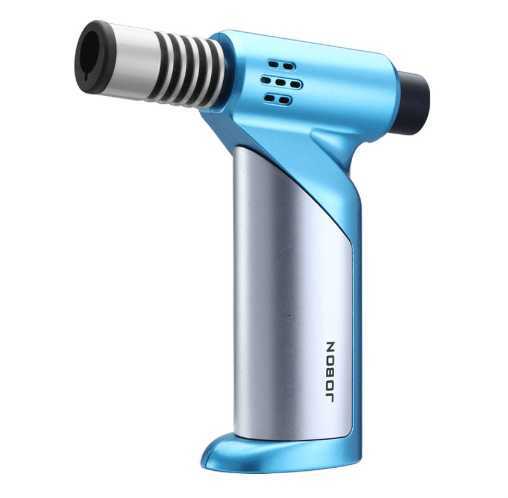 Butane Torch Lighter with Adjustable Jet Flame and Safety Lock Refillable Portable Culinary Blow Torch for Kitchen Cooking Baki C251016