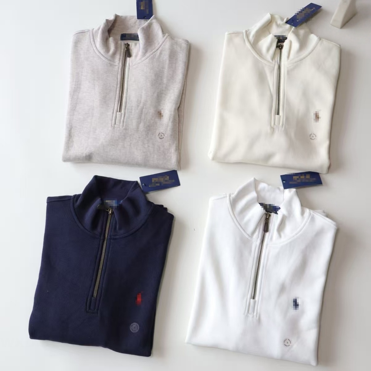 Polo Sweater Men Qu… - image