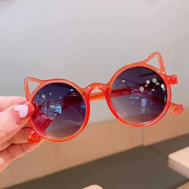 Sanrio Girls Boys Cute Animal Cartoon Ears Sunglasses Outdoor Sun Protection Children Lovely Vintage Sunglasses Protection Classic Kids H2512111 - view 4
