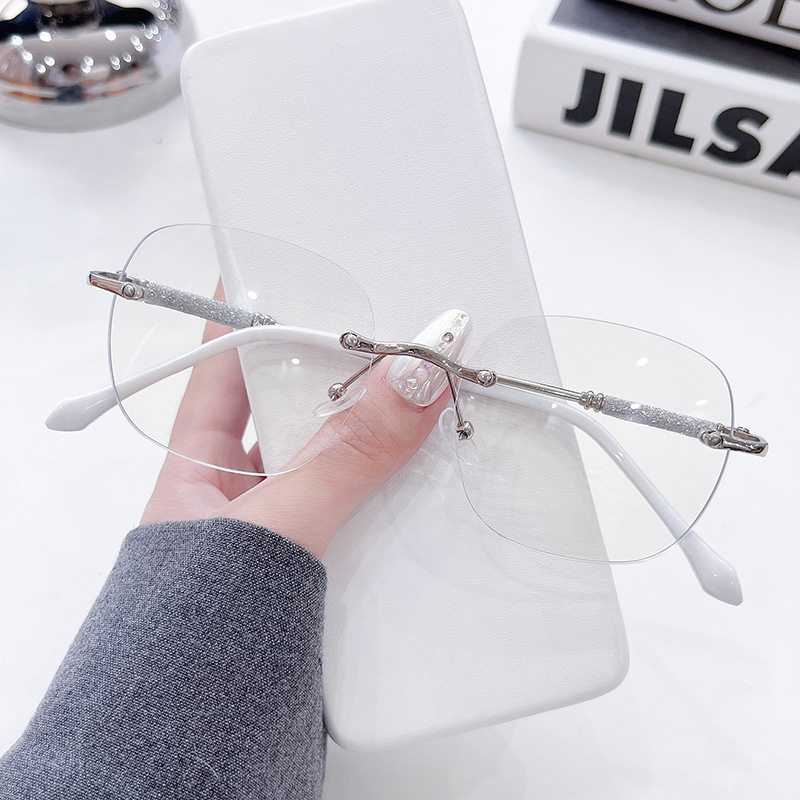 Womens Eyeglasses Square Frames All Day Every Situation Glasses Photochromic Blue Light Filter Ultra For the Digital Workspace HomeLightweight Sunglas