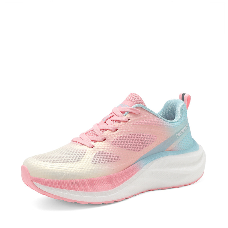 New Design Shoes Sports Running Shoes 2025 Summer New Breathable Couple Mesh Shoes Soft Sole Durable Cushioning Daily Versatile Casual Shoes free ship