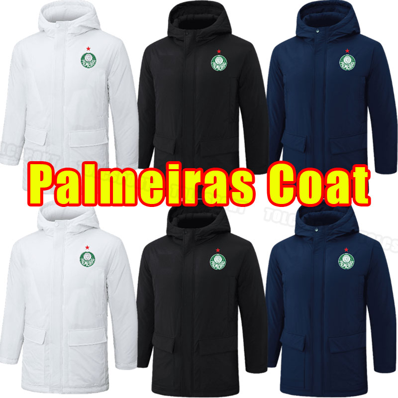 Cotton-Padded Hooded Jacket Palmeiras soccer tracksuits Hendecacampeao L. ADRIANO RAMIRES DUDO GOMEZ Veiga Willian Roni football shirts MELO LONG SLEEVE coat