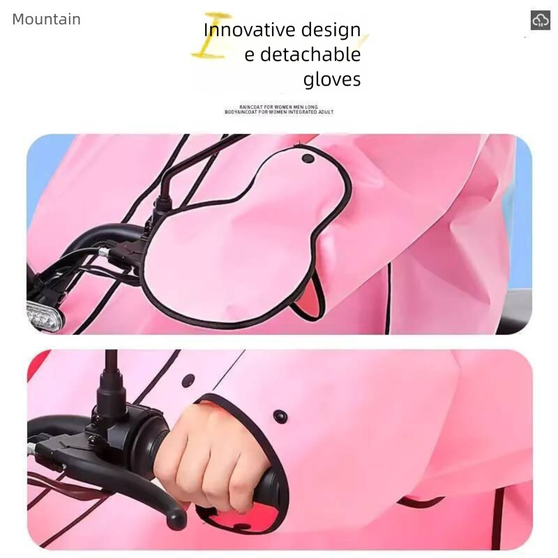 EVA Long Raincoat: Waterproof Zipper Gear for Men Women. Reusable Poncho with Pants, Portable Outdoor Travel Rain Jacket